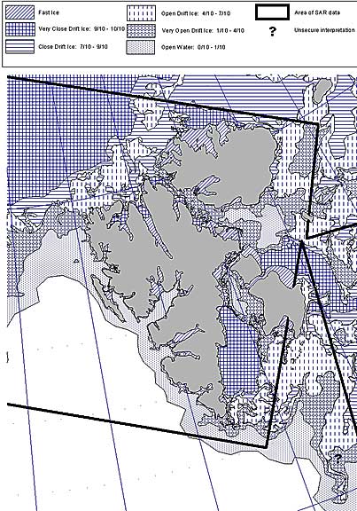 Svalbard Ice Chart