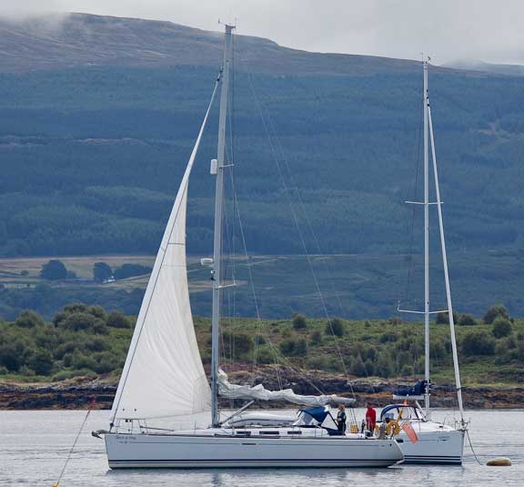 Sailing off the Anchor - Scotland