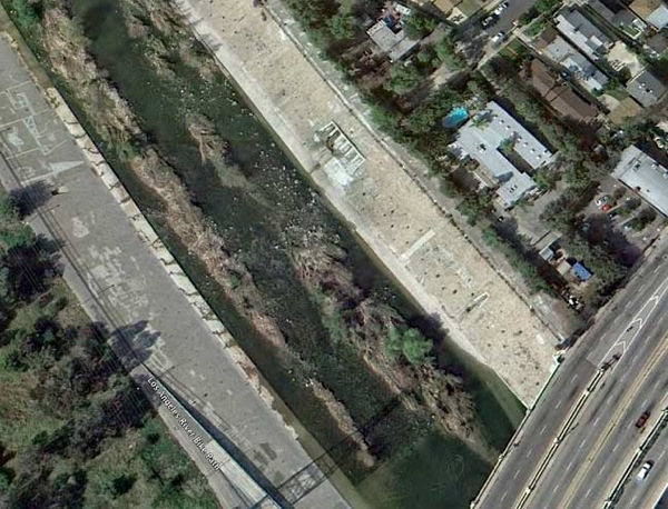 Google Earth LA River