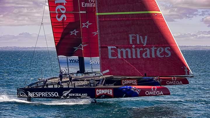 NZ 72 foiling Auckland